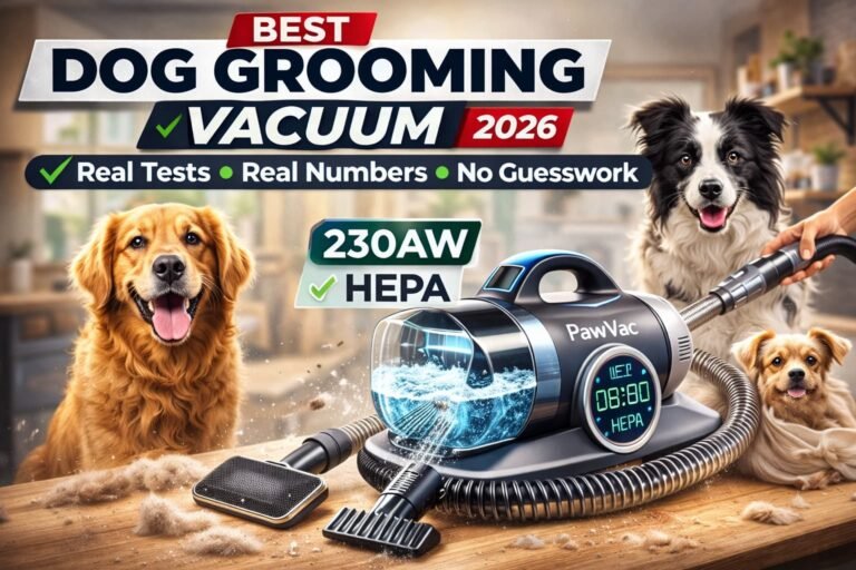 Best Dog Grooming Vacuum