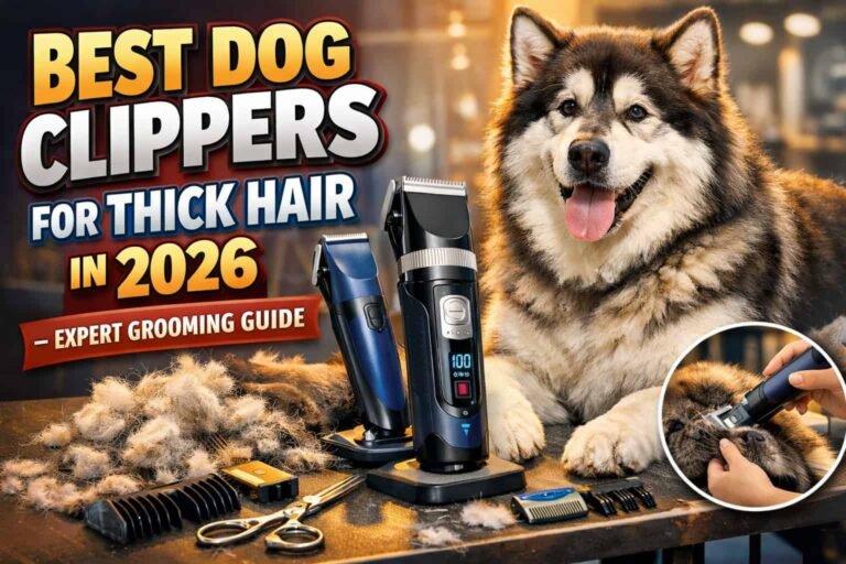 best dog clippers for thick hair