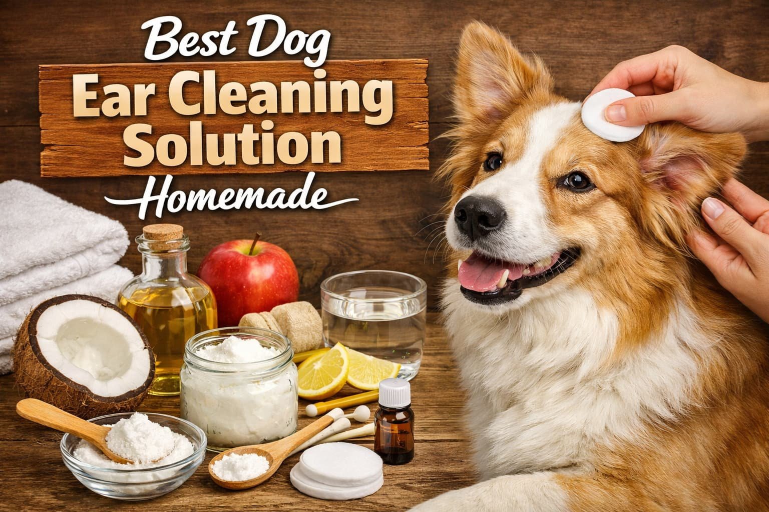 best dog ear cleaning solution homemade