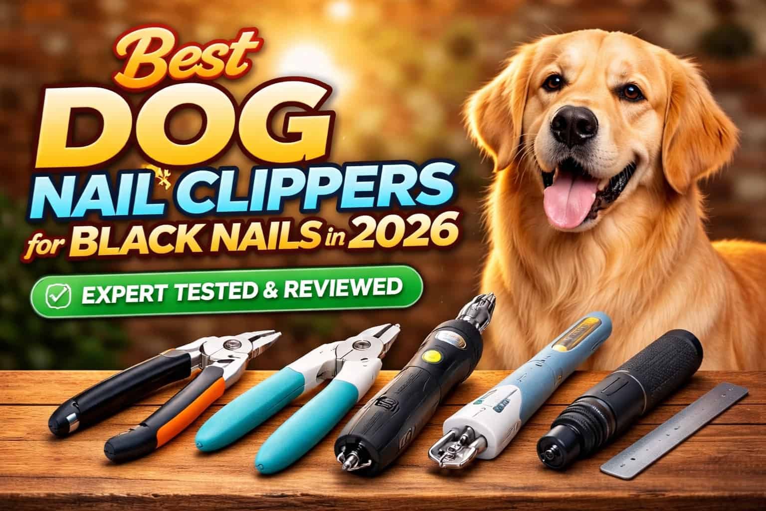 best dog nail clippers for black nails