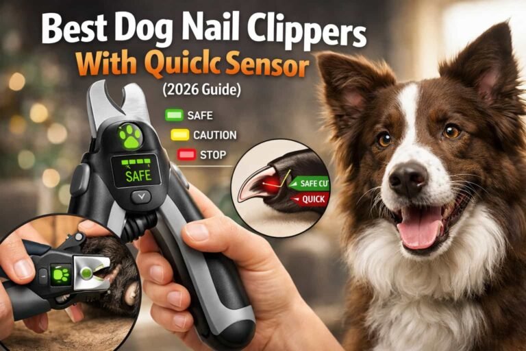 best dog nail clippers with quick sensor