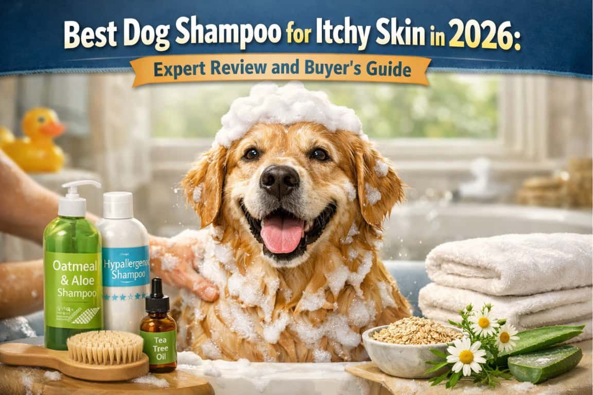 best dog shampoo for itchy skin