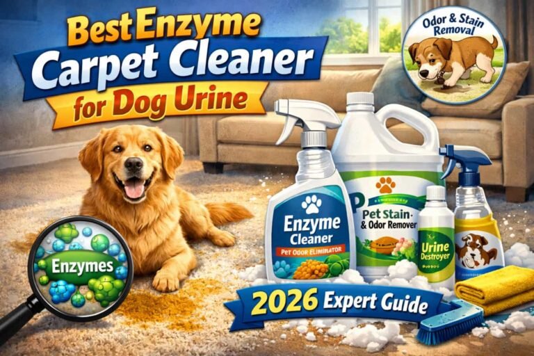 best enzyme carpet cleaner for dog urine