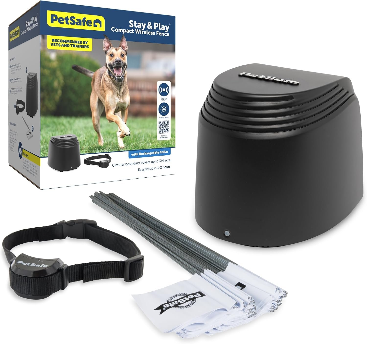 PetSafe Stay & Play Compact Wireless Fence
