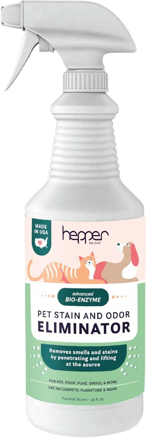 Hepper Advanced Bio-Enzyme Pet Stain & Odor Eliminator