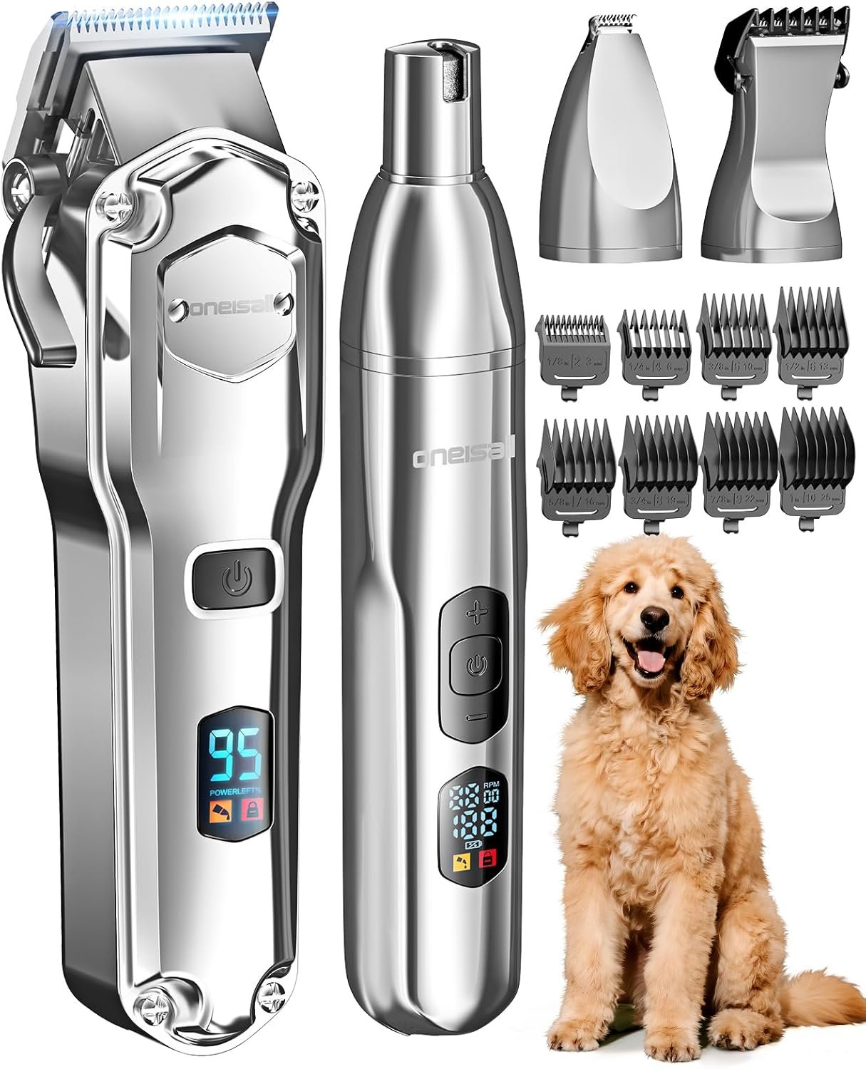 Holdog Cordless 3-Speed Dog Clippers