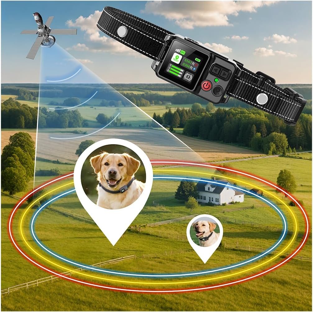 Sglyq GPS Wireless Dog Fence System